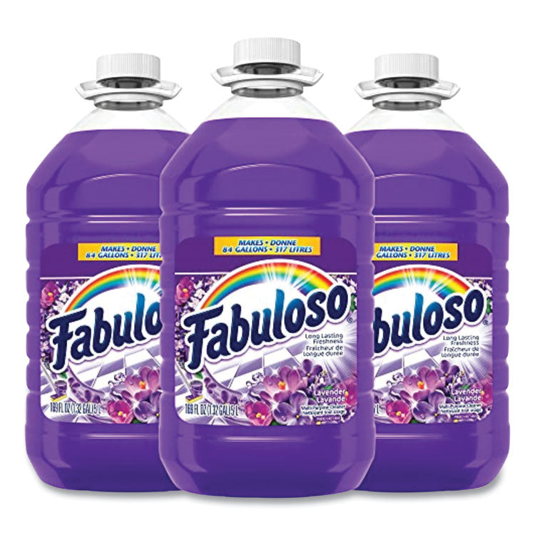 Fabuloso® Multi-use Cleaner, Lavender Scent, 169 oz Bottle, 3/Carton (CPC61037882)