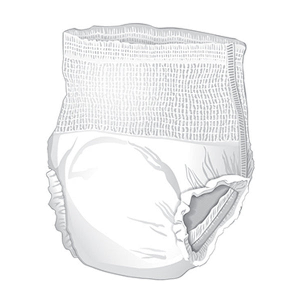 McKesson Unisex Adult Absorbent Underwear Pull On with Tear Away Seams X-Large Disposable Heavy Absorbency (1123840_CS) 48/CS