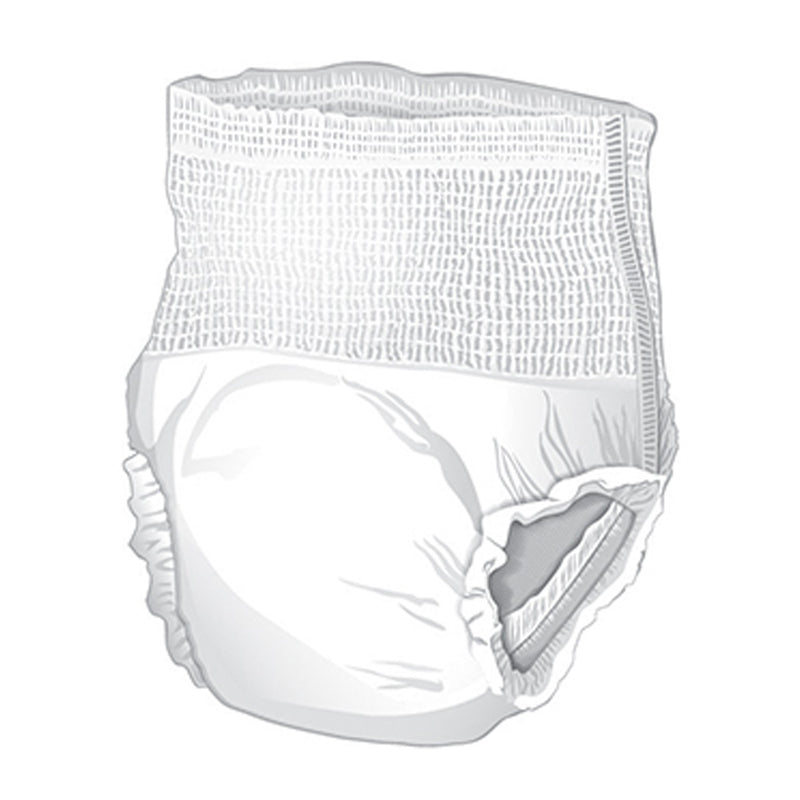 McKesson Unisex Adult Absorbent Underwear Pull On with Tear Away Seams X-Large Disposable Heavy Absorbency (1123840_CS) 48/CS