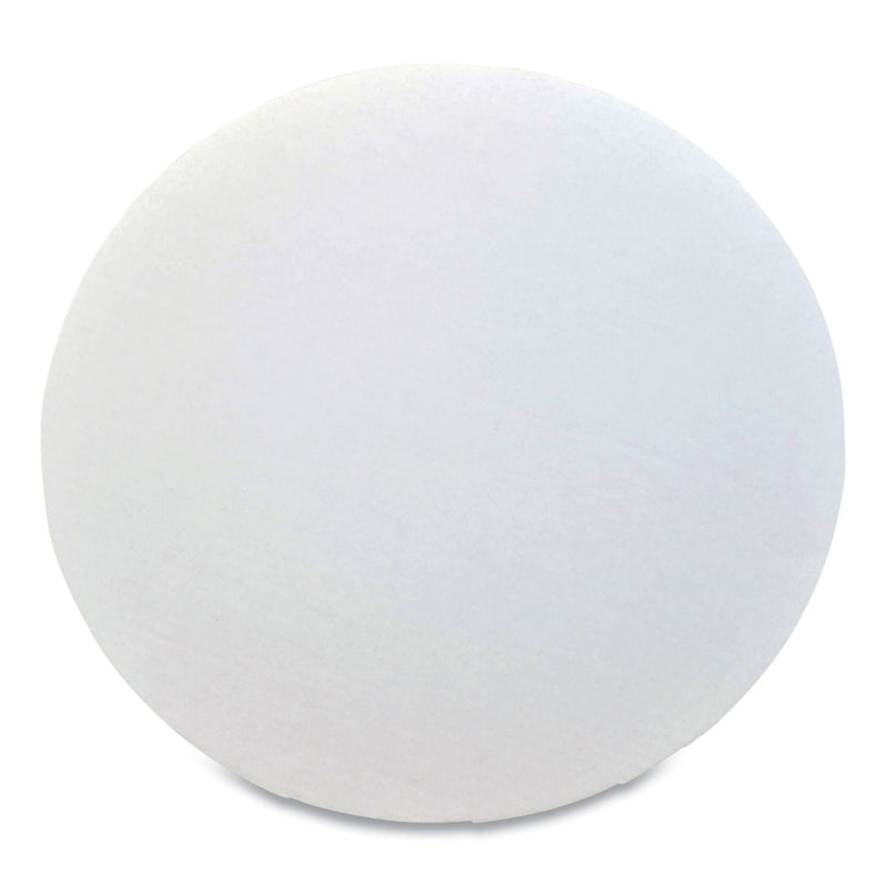 Pizza Circles 16" Diameter x 0.25" h, White, Paper, 100/Carton (SCH11529) Case of 100