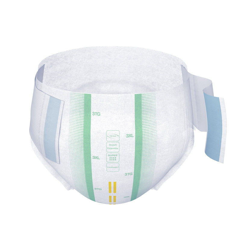 TENA ProSkin Stretch™ Super Unisex Adult Incontinence Brief 3X-Large Disposable Heavy Absorbency (897121_PK) 8/PK