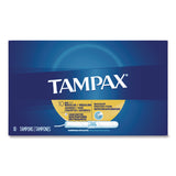 Tampax Cardboard Applicator Tampons, Regular, 10/Box (PGC21409) Box of 10