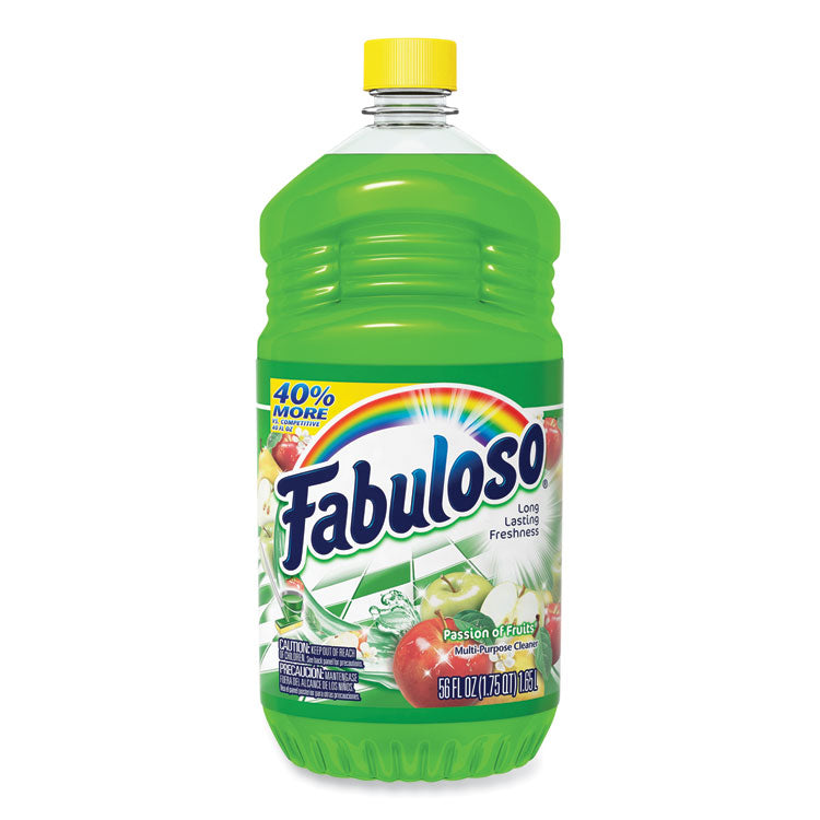 Fabuloso® Multi-use Cleaner, Passion Fruit Scent, 56 oz, Bottle, 6/Carton (CPC53043) Case of 6