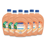 Softsoap® Antibacterial Liquid Hand Soap Refills, Fresh, 50 oz, Orange, 6/Carton (CPC46325)