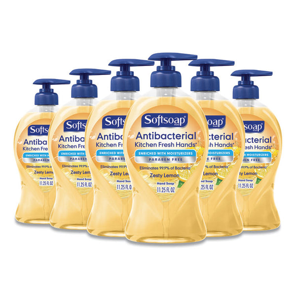 Softsoap® Antibacterial Hand Soap, Citrus, 11.25 oz Pump Bottle, 6/Carton (CPC45096) Case of 6