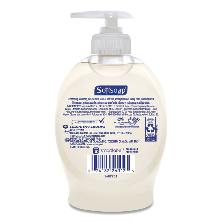 Softsoap® Moisturizing Hand Soap, Aloe, 7.5 oz Bottle, 6/Carton (CPC45634)