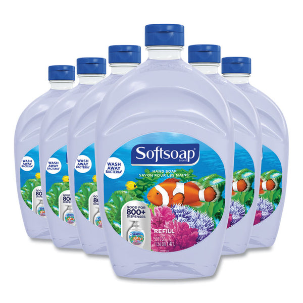 Softsoap® Liquid Hand Soap Refills, Fresh, 50 oz, 6/Carton (CPC45993)