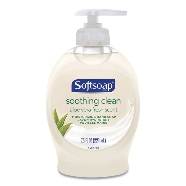 Softsoap® Moisturizing Hand Soap, Aloe, 7.5 oz Bottle, 6/Carton (CPC45634)