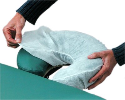 CanDo® Face Cradle Cover For Portable Massage Tables (841570_BG) 50/BG