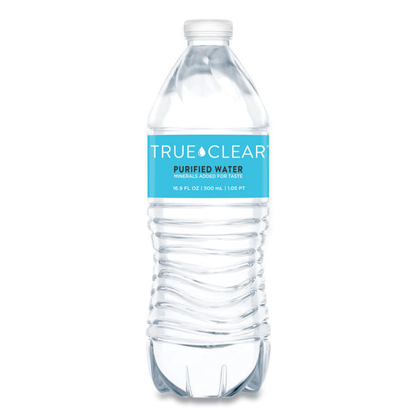 True Clear® Purified Bottled Water, 16.9 oz Bottle, 24 Bottles/Carton, 84 Cartons/Pallet (TCLTRC05L24PLT)