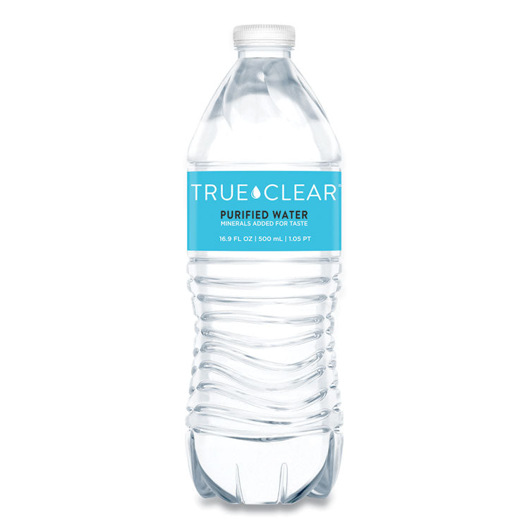 True Clear® Purified Bottled Water, 16.9 oz Bottle, 24 Bottles/Carton, 84 Cartons/Pallet (TCLTRC05L24PLT) 1 Pallet