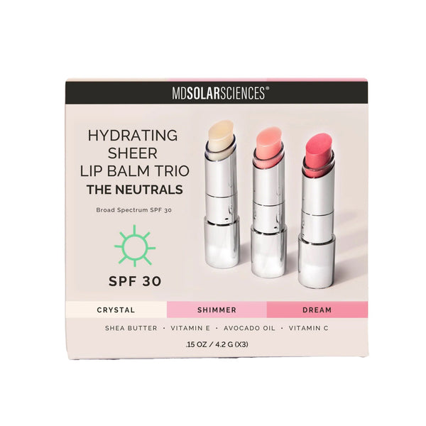 MDSolarsciences™ Hydrating Sheer SPF 30 Tinted Lip Balm Set with Sunscreen .15 oz. Tube (1241910_EA) 1/EA