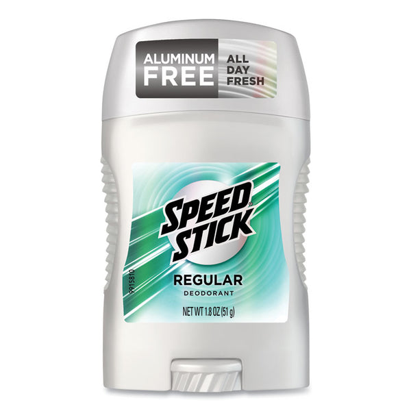 Speed Stick® Deodorant, Regular Scent, 1.8 oz, White, 12/Carton (CPC94020) Case of 12