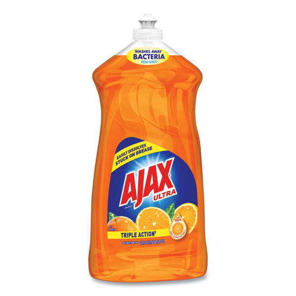 Ajax® Dish Detergent, Liquid, Antibacterial, Orange, 52 oz, Bottle (CPC49860)