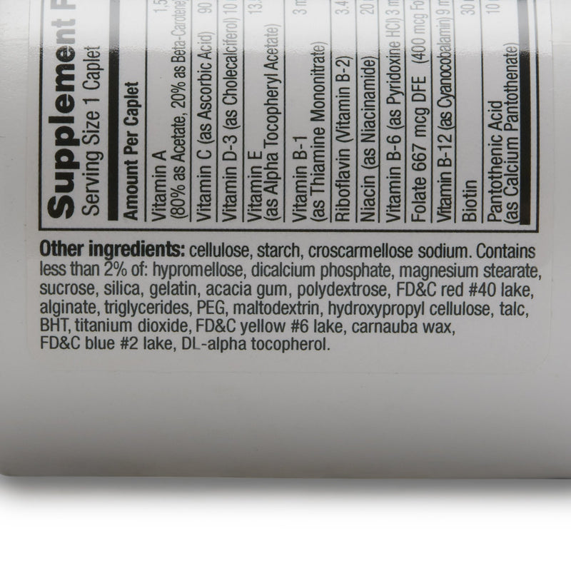Geri-Care® Multivitamin Supplement Tablet 100 per Bottle (575922_EA) 1/EA