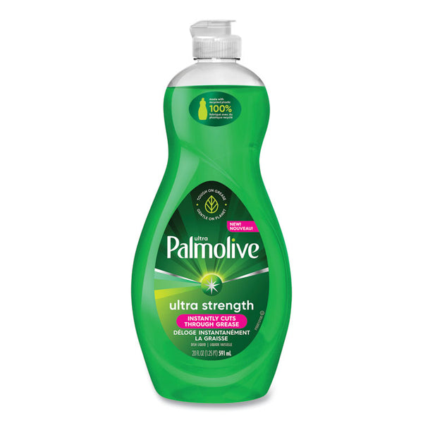 Ultra Palmolive® Dishwashing Liquid, Ultra Strength, Original Scent, 20 oz Bottle (CPC45118EA) Each