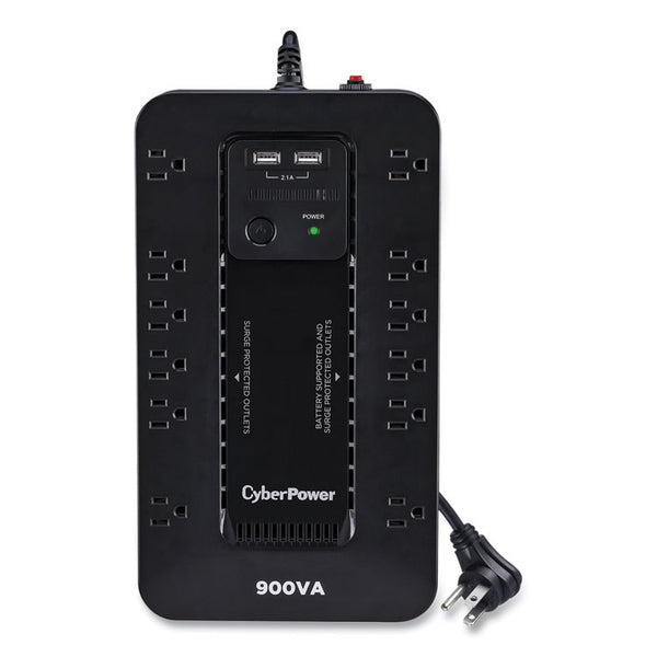 CyberPower® ST900U Standby UPS Battery Backup, 12 Outlets, 900 VA, 890 J (CYPST900U)