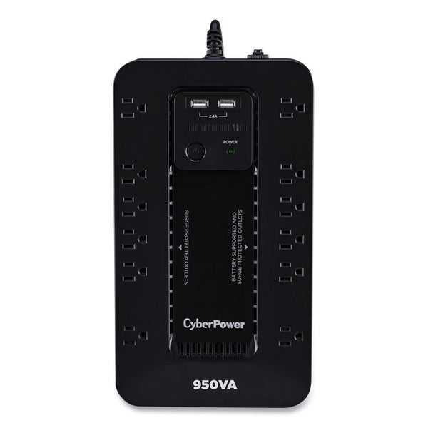 CyberPower® SX950U UPS Battery Backup, 12 Outlets, 950 VA, 890 J (CYPSX950U)