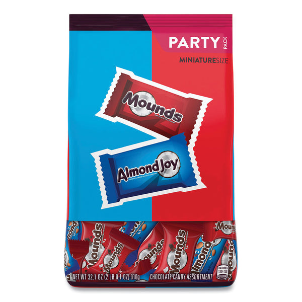 Hershey®'s Almond Joy and Mounds Chocolate Miniature Size Party Pack, 32.1 oz Bag, Approximately 63 Pieces (HRS99981) Each
