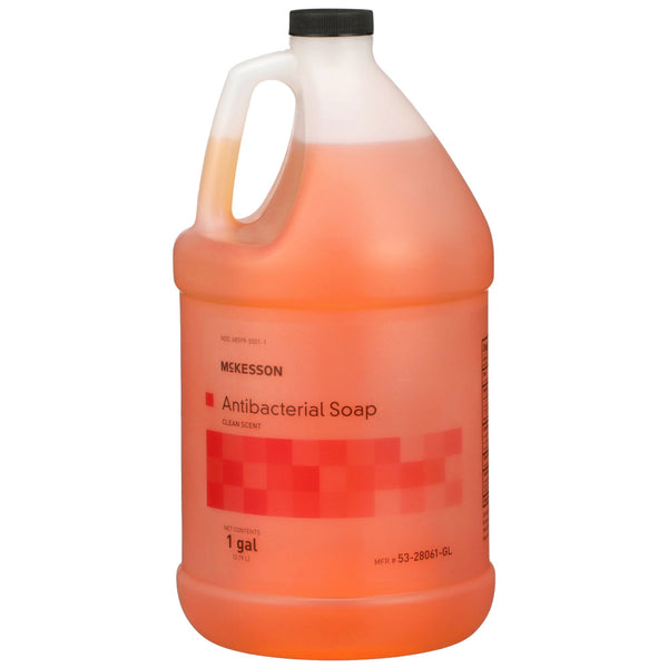 McKesson Antibacterial Soap Liquid 1 gal. Pump Bottle Clean Scent (1067680_CS) 4/CS