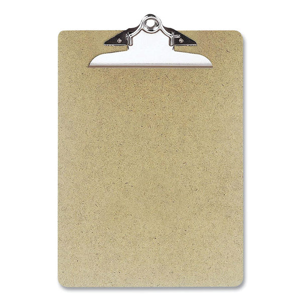 Officemate Recycled Hardboard Clipboard, 1" Clip Capacity, Holds 8.5 x 11 Sheets, Brown, 3/Pack (OIC8350583130) Pack of 3