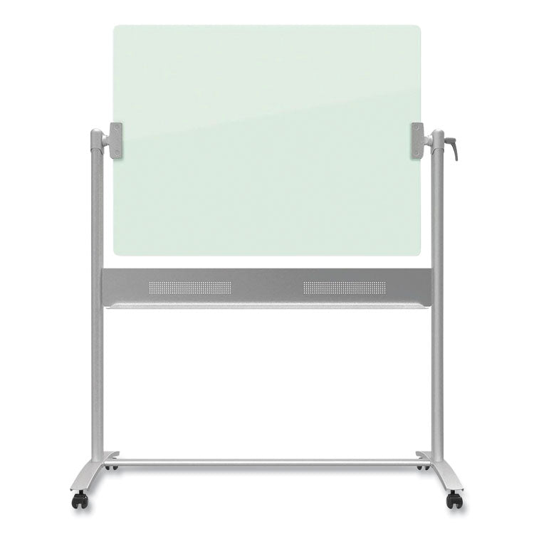 Quartet® Infinity Glass Dry-Erase Board Presentation Easel, 24 x 36, White Surface, Frameless (QRTECM43G) Each