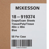 McKesson General Purpose Drape Drape Sheet 40 W X 48 L Inch NonSterile (186268_CS) 50/CS