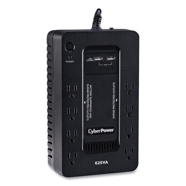 CyberPower® ST625U Standby UPS Battery Backup, 8 Outlets, 625 VA, 890 J (CYPST625U)