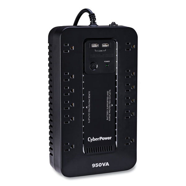 CyberPower® SX950U UPS Battery Backup, 12 Outlets, 950 VA, 890 J (CYPSX950U)