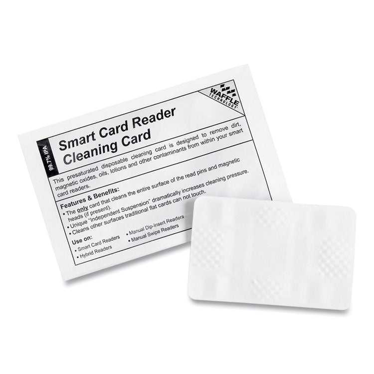 TST/Impreso, Inc. Magnetic Card Reader Cleaning Cards, 2.1" x 3.35", 40/Box (IPS2392) Each