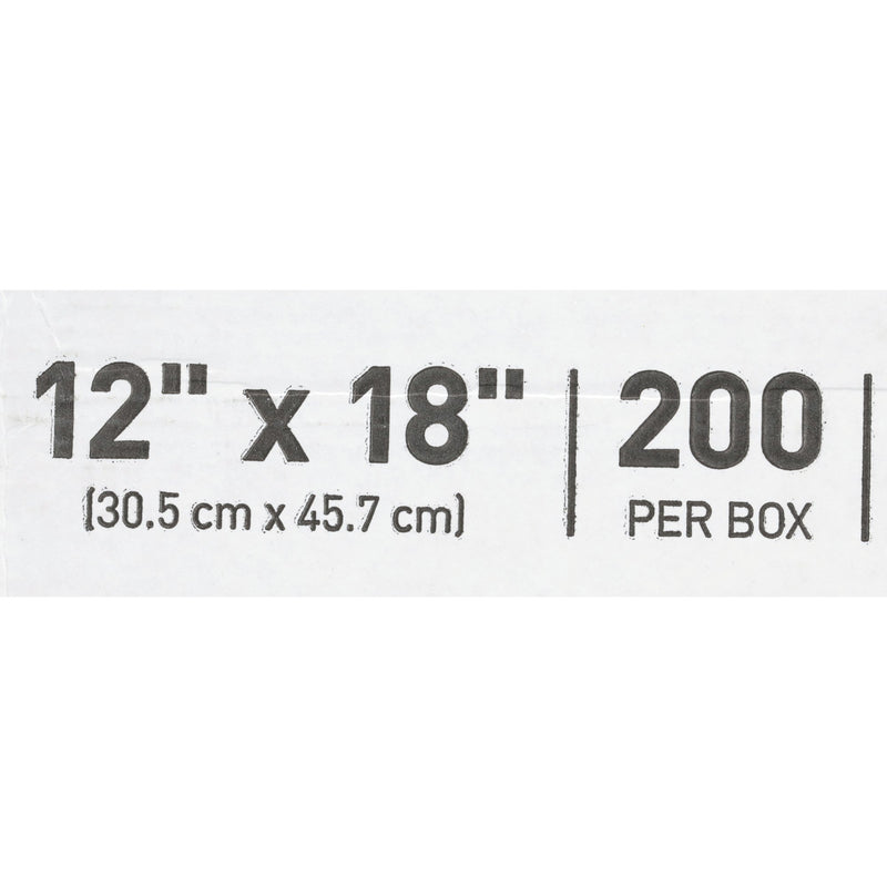 McKesson Argent™ Sure-Check® Sterilization Pouch Ethylene Oxide (EO) Gas / Steam 12 X 18 Inch Transparent / Blue Self Seal Paper / Film (527136_BX) 1/BX