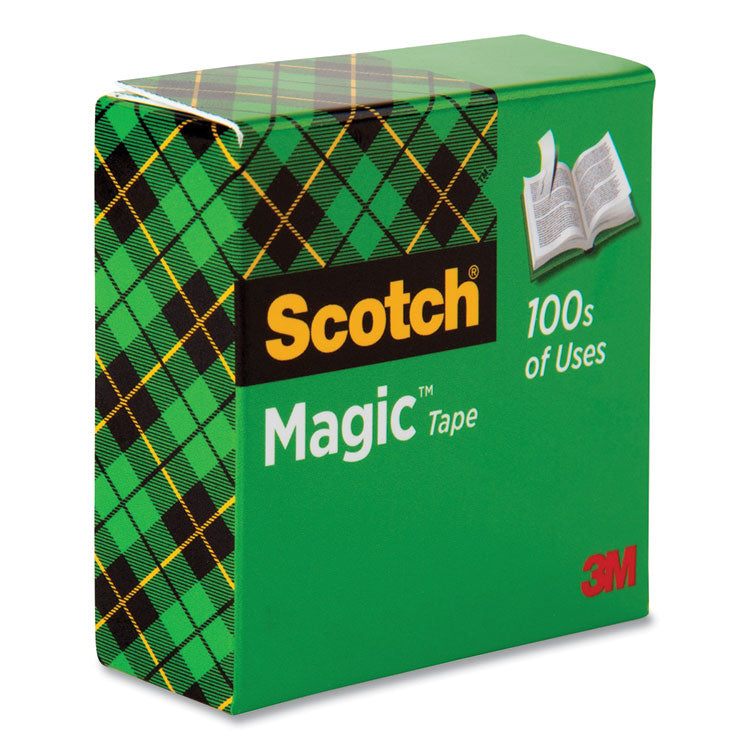 Scotch® Magic Tape Refill, 1" Core, 1" x 36 yds, Clear (MMM81011296)