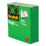 Scotch® Magic Tape Refill, 3" Core, 0.75" x 72 yds, Clear (MMM810342592)