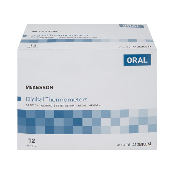 McKesson Digital Stick Thermometer Oral Probe Handheld (491094_EA) 1/EA