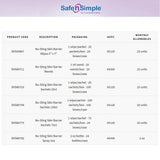 Safe N Simple™ No-Sting Skin Barrier Wipe 60% / 20% Strength Purified Water / Polyvinylpyrrolidone / Glycerin / Propylene Glycol Individual Packet Large NonSterile (1074722_CS) 600/CS