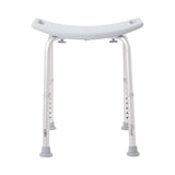 McKesson Bath Bench Without Arms Aluminum Frame Without Backrest 19-1/4 Inch Seat Width 300 lbs. Weight Capacity (1065209_EA) 1/EA