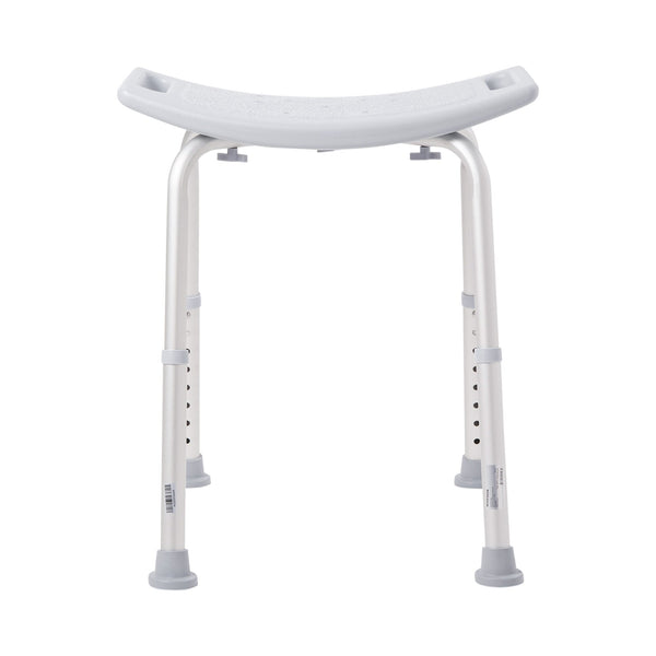 McKesson Bath Bench Without Arms Aluminum Frame Without Backrest 19-1/4 Inch Seat Width 300 lbs. Weight Capacity (1065209_EA) 1/EA