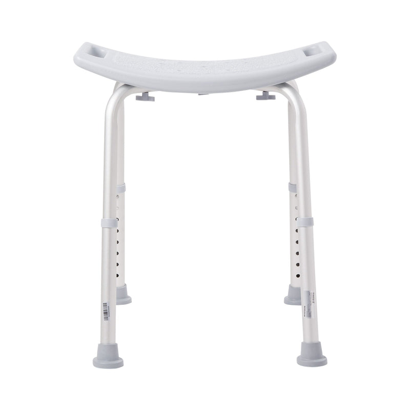 McKesson Bath Bench Without Arms Aluminum Frame Without Backrest 19-1/4 Inch Seat Width 300 lbs. Weight Capacity (1065209_EA) 1/EA