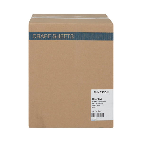 McKesson General Purpose Drape Physical Exam Drape 40 W X 48 L Inch NonSterile (147846_CS) 100/CS