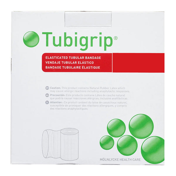 Tubigrip® Elastic Tubular Support Bandage 4 Inch X 11 Yard Large Knee / Medium Thigh Pull On Natural NonSterile Size F Standard Compression (683712_EA) 1/EA