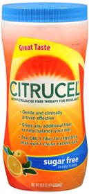 Citrucel® Fiber Supplement Orange Flavor Powder 16.9 oz. 2 Gram Strength Methyl Cellulose (695166_EA) 1/EA