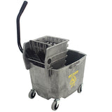 Impact® Premium Sidepress Bucket & Wringer Combo, Gray, 1/Each (IMP6G2635-3G) Each