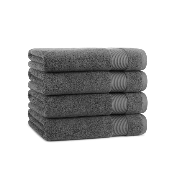 Host & Home Bath Towel 27x54 Dark Grey (4/Pack) (P-BT-HH2754-DG) 4/PK