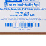 McKesson Soiled Linen Bag 40 to 45 gal. 40 X 46 Inch Disposable (286792_CS) 100/CS