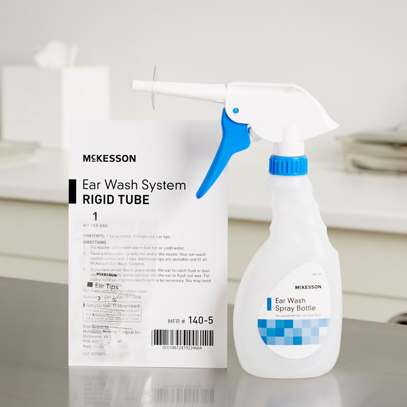 McKesson Ear Wash System Disposable Tip Blue / White (1068693_CS) 10/CS