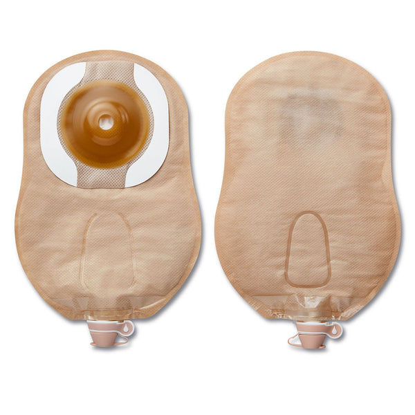 Premier™ Urostomy Pouch One-Piece System 9 Inch Length Convex, Pre-Cut 1 Inch Stoma Drainable (1040896_BX) 5/BX