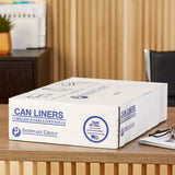 McKesson Trash Bag 45 gal. Clear LLDPE 1.15 mil 40 X 46 Inch Star Seal Bottom Coreless Roll (1137657_CS) 100/CS