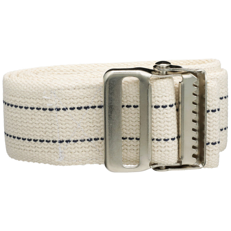 McKesson Gait Belt 60 Inch Length White Polyester (854723_CS) 48/CS