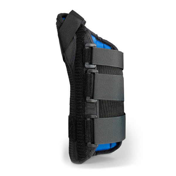 McKesson Wrist Brace with Abducted Thumb Aluminum / Foam / Spandex / Plastic Right Hand Black X-Large (1159144_EA) 1/EA