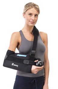 SlingShot® 2 Shoulder Immobilizer X-Large, 16.5 - 17.5 Inch Forearm Circumference Airmesh® Buckle Closure (680672_EA) 1/EA